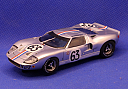 Slotcars66 Ford GT40 1/32nd scale Fly Car Model slot car Le Mans 1966 #63 